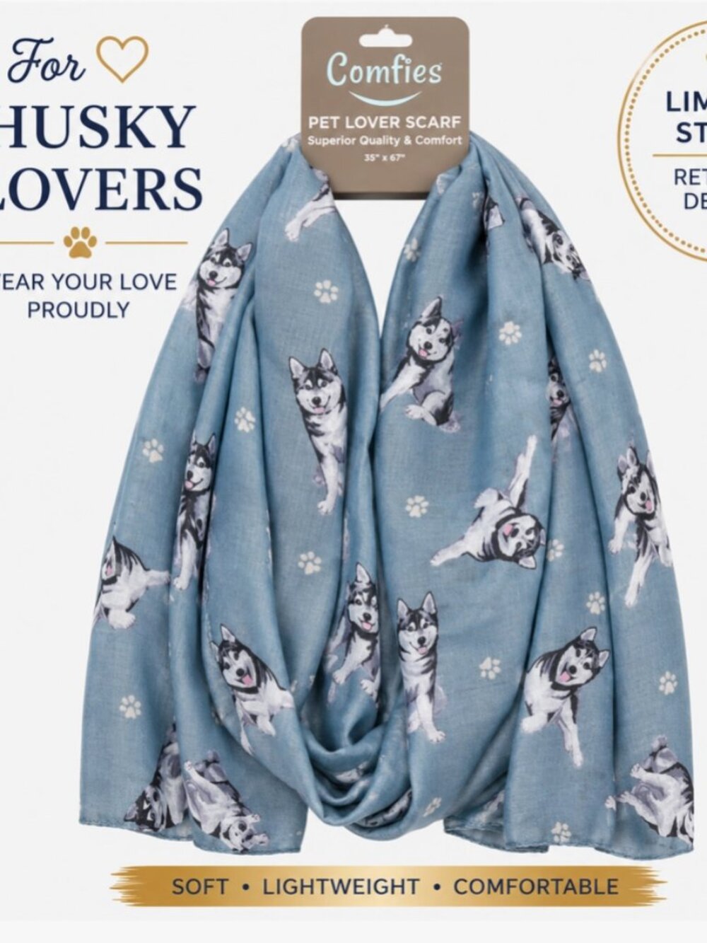 comfies Husky scarf